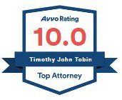 Timothy J. Tobin Avvo 10 star rating 