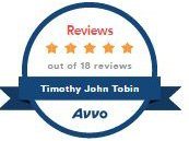 AVVO top reviews for Domestic Violence Lawyer Timothy J. Tobin