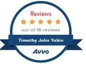 5 star review criminal defense attorney Timothy Tobin on Avvo