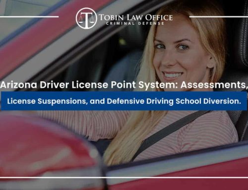 Arizona Driver License Point System: Assessments, License Suspensions, and Defensive   Driving School Diversion.