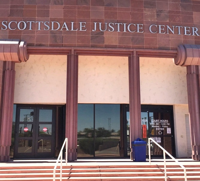 Scottsdale Justice Center criminal court in Arizona