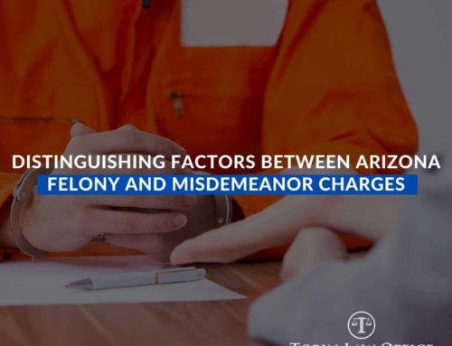 Distinguishing Factors between Arizona Felony and Misdemeanor Charges