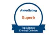 AVVO Rating Superb Top Attorney Criminal Defense